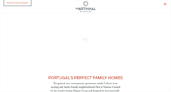 Desktop Screenshot of martinhalresidences.com